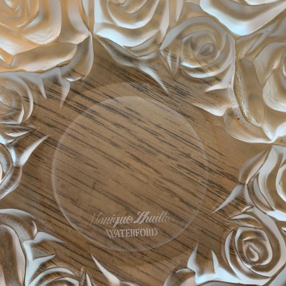 Monique Lhuillier by Waterford Crystal Sunday Rose bowl - Picture 3 of 5